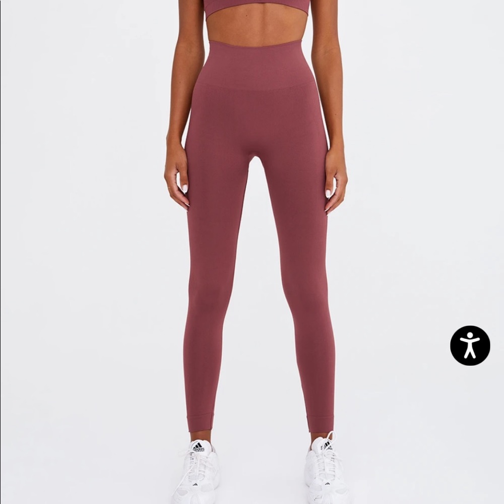 NWT Set Active workout leggings in canyon, size XS